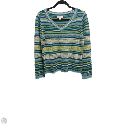 Sweater By Christopher And Banks In Multi-colored, Size: L