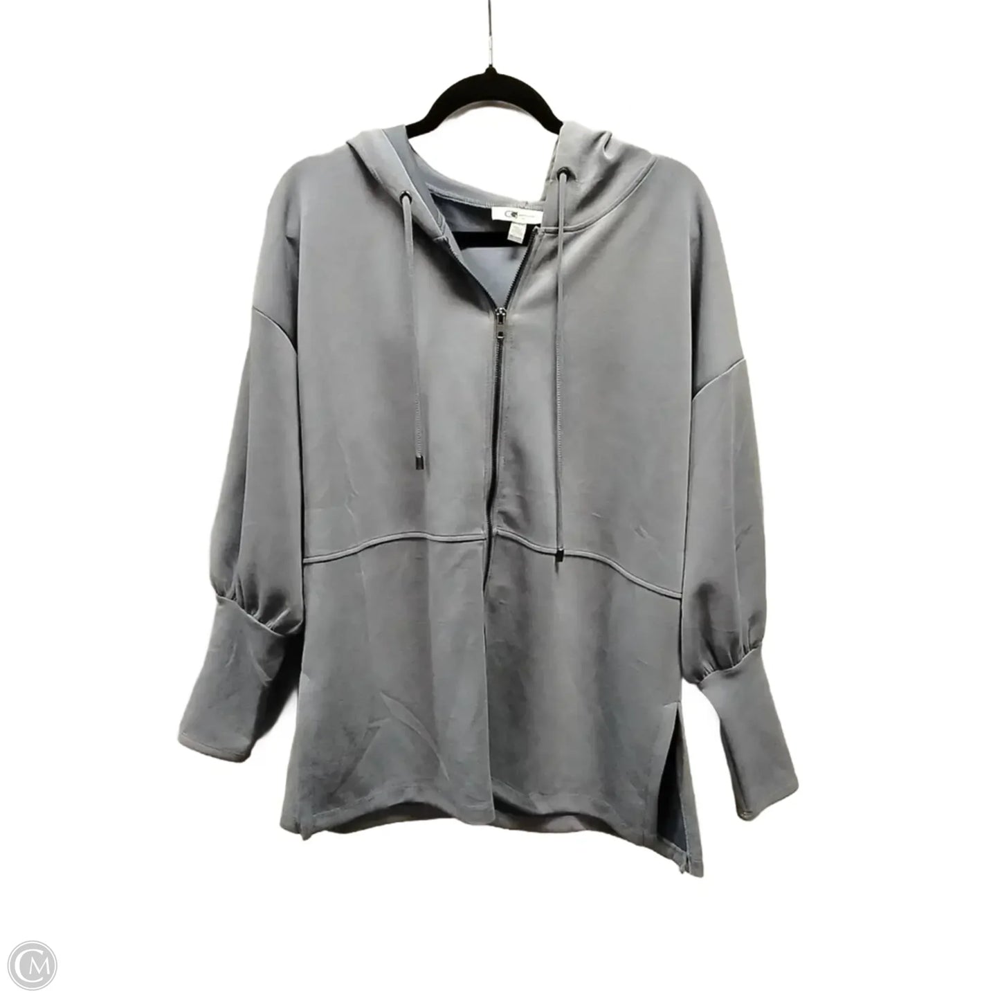 Athletic Sweatshirt Hoodie By Cable And Gauge In Purple, Size: L