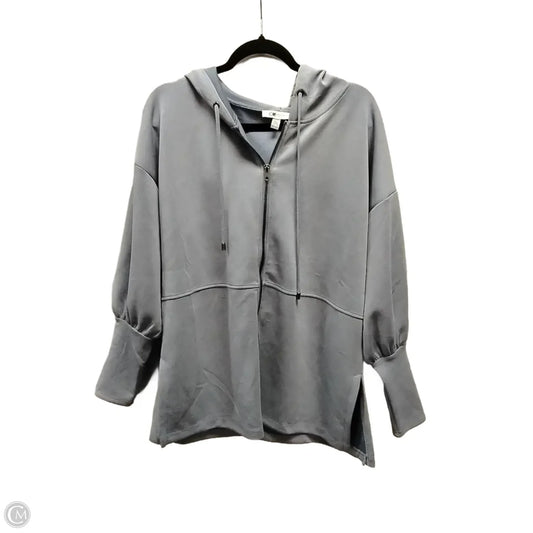 Athletic Sweatshirt Hoodie By Cable And Gauge In Purple, Size: L