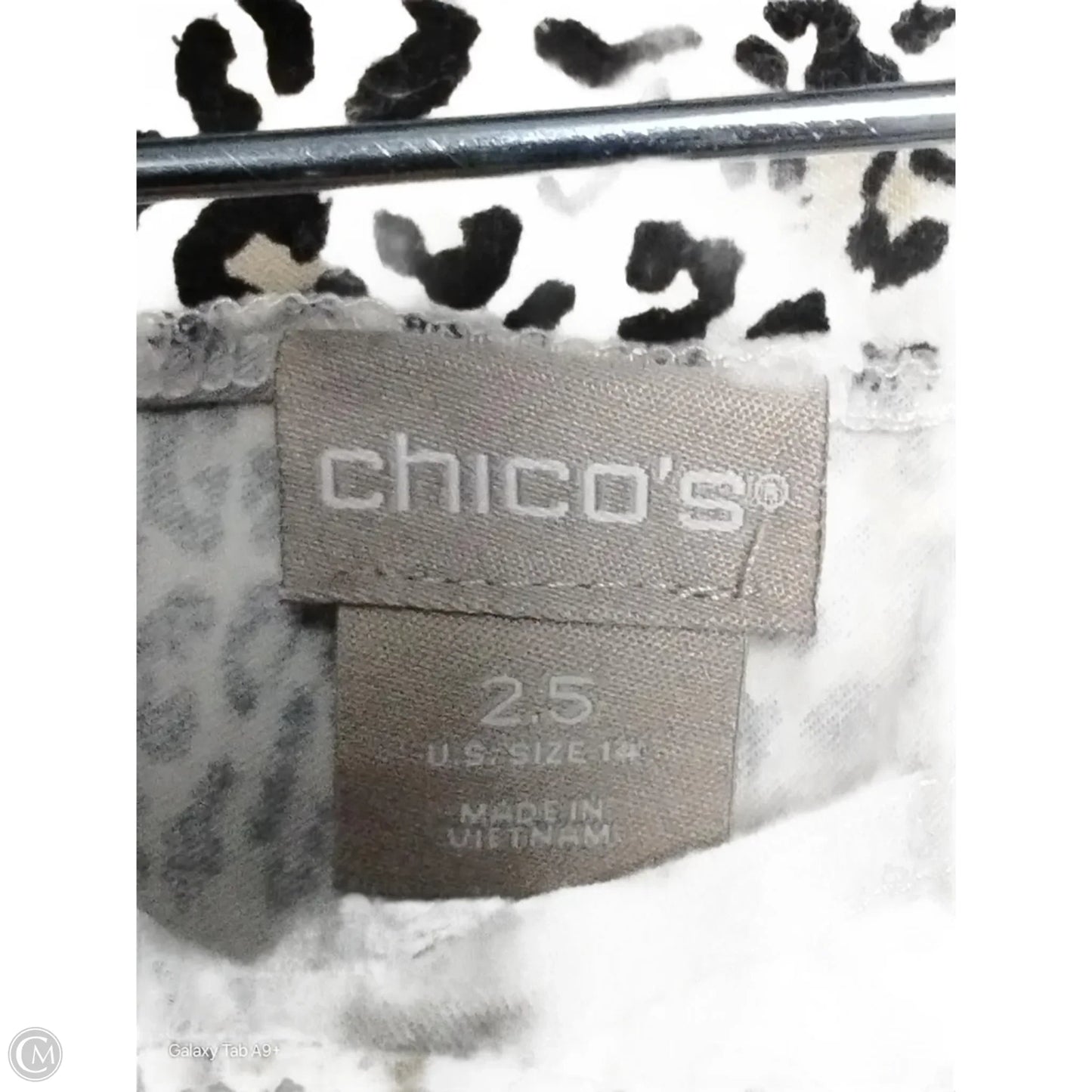 Pants Chinos & Khakis By Chicos In Animal Print, Size: 2.5