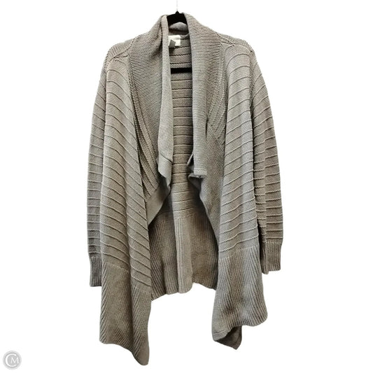 Cardigan By Clothes Mentor In Brown, Size: 1x