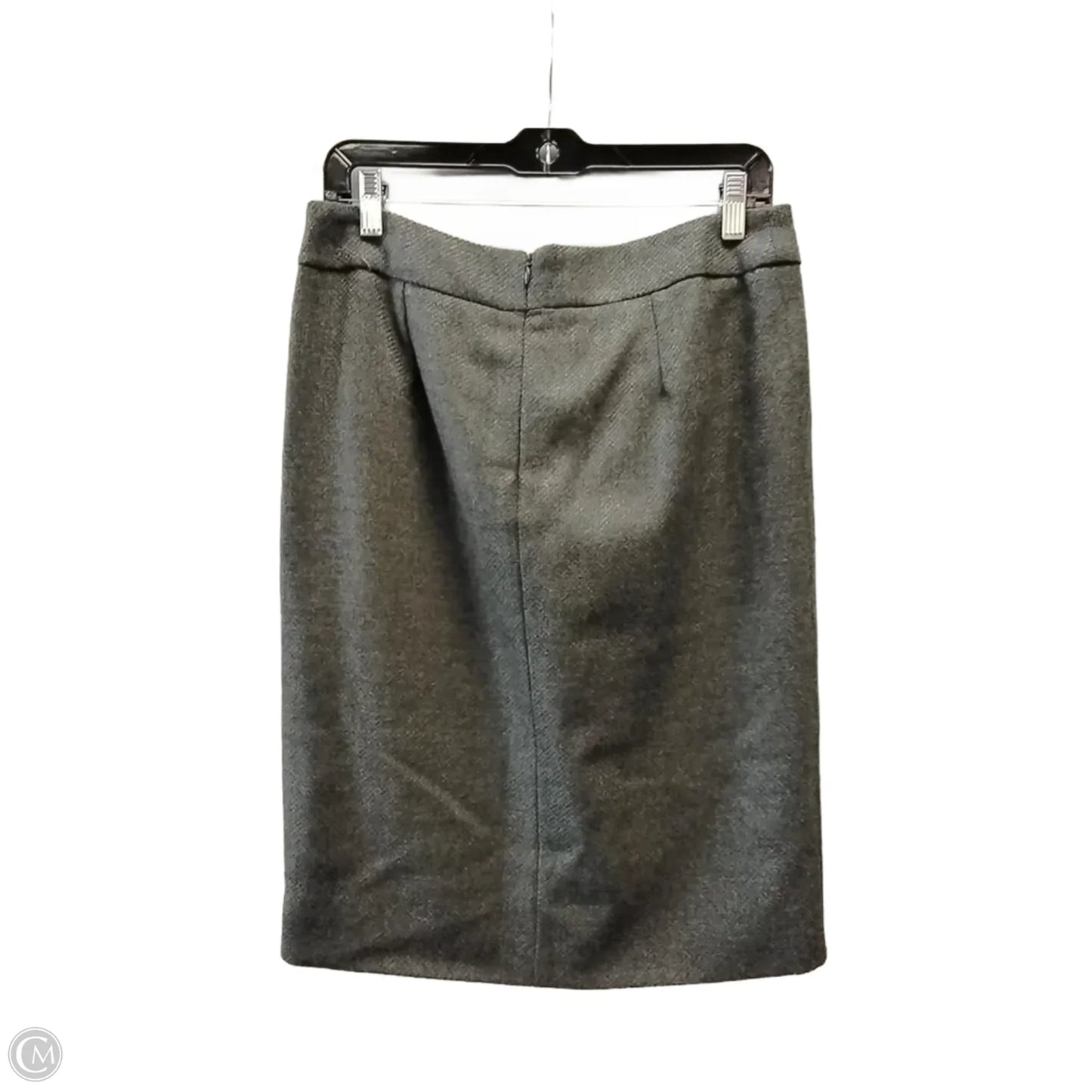 Skirt Luxury Designer By Armani In Grey, Size: 44w