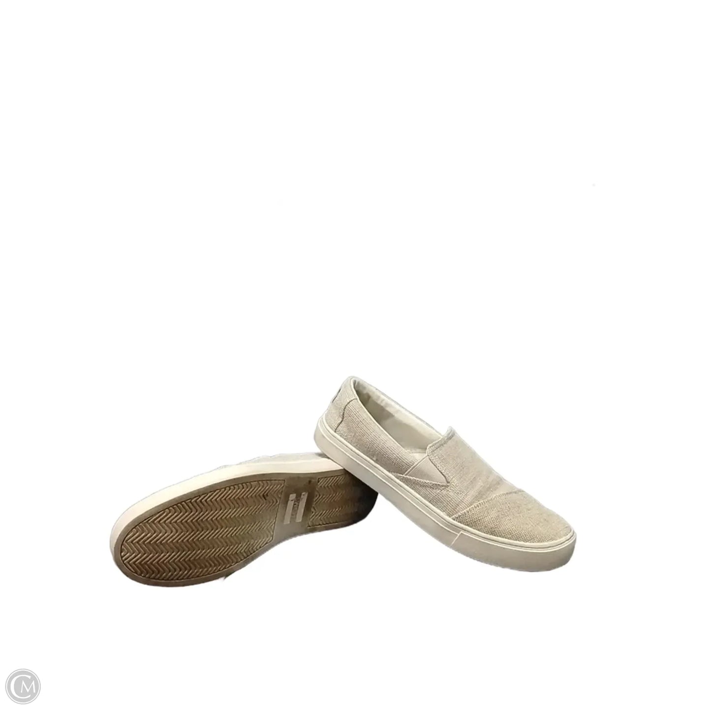 Shoes Flats By Toms In Tan, Size: 10