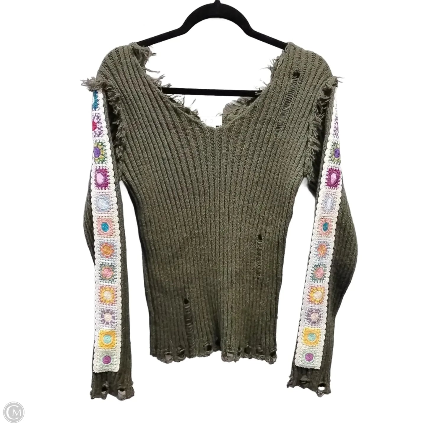 Sweater By Pol In Green, Size: S