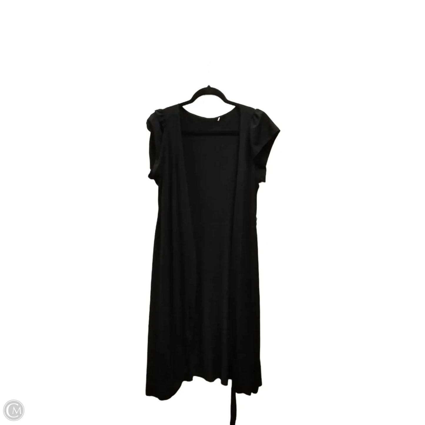 Shawl By Clothes Mentor In Black, Size: L