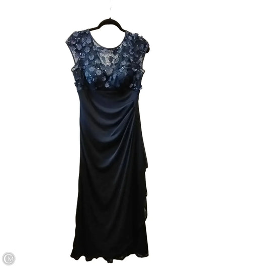 Dress Designer By Xscape In Navy, Size: 8