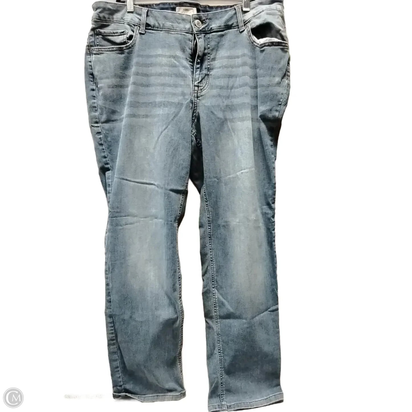 Jeans Boot Cut By Maurices In Blue Denim, Size: 20w