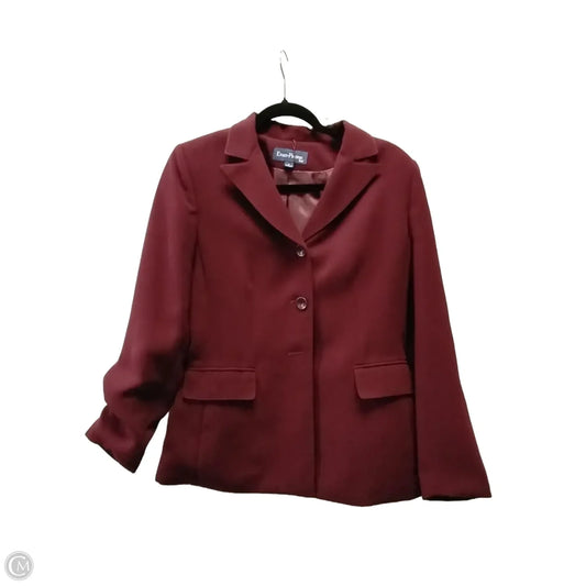 Blazer By Evan-picone In Red, Size: 8