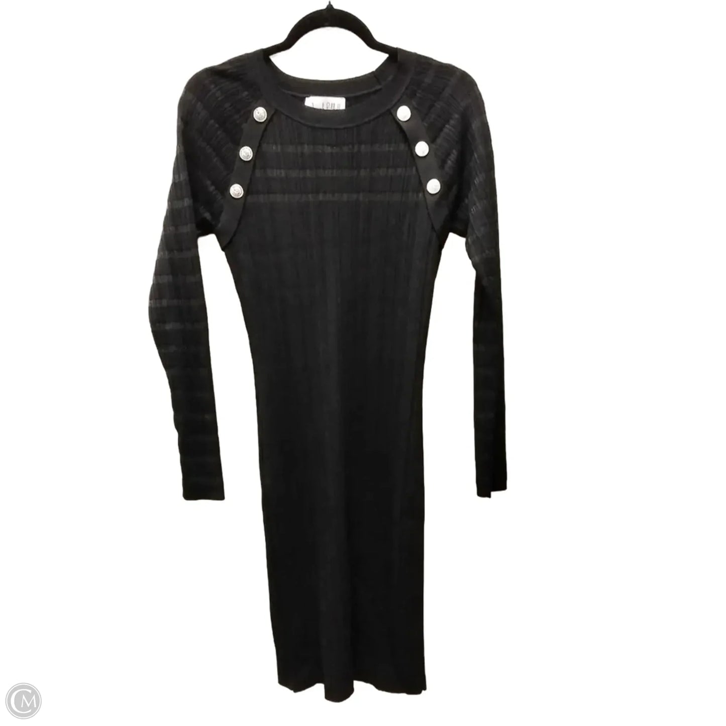 Dress Casual Midi By Joseph Ribkoff In Black, Size: M