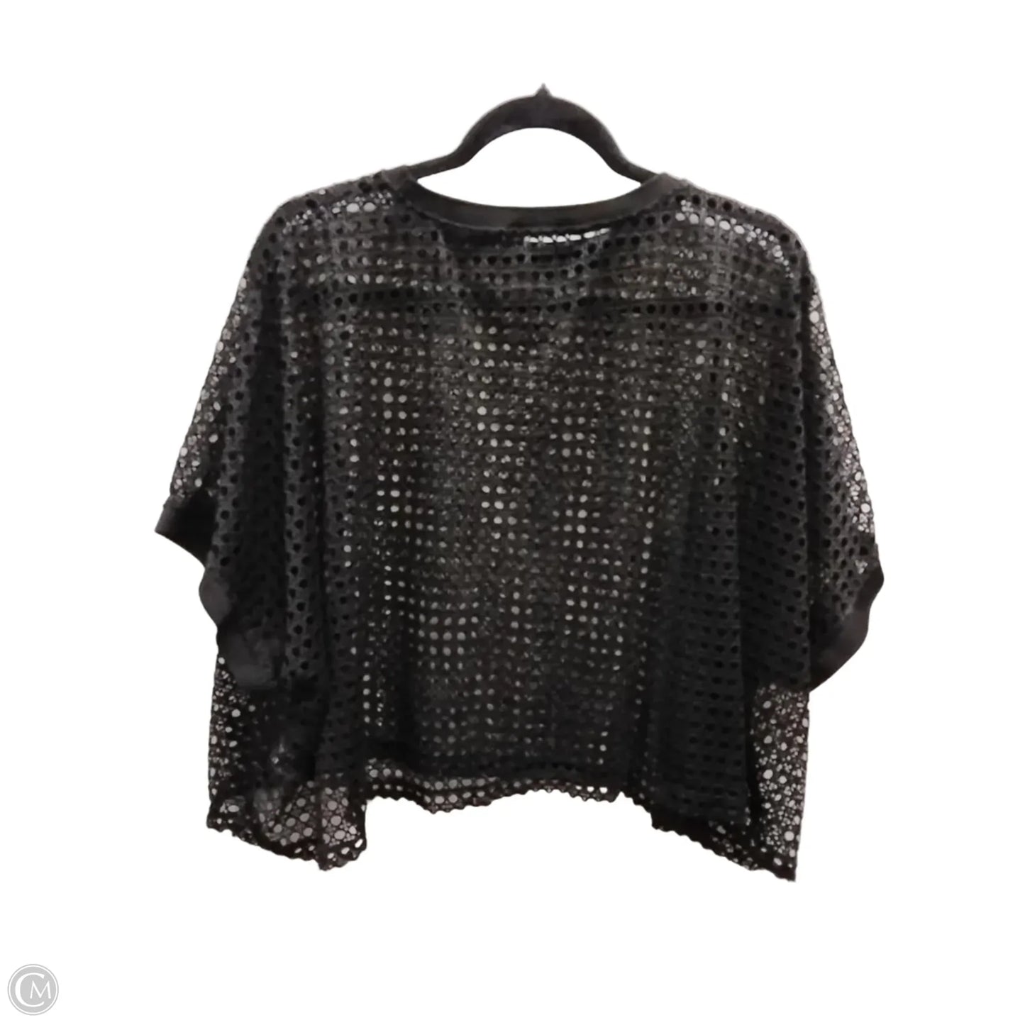 Top Short Sleeve By Do Everything In Love In Black, Size: L