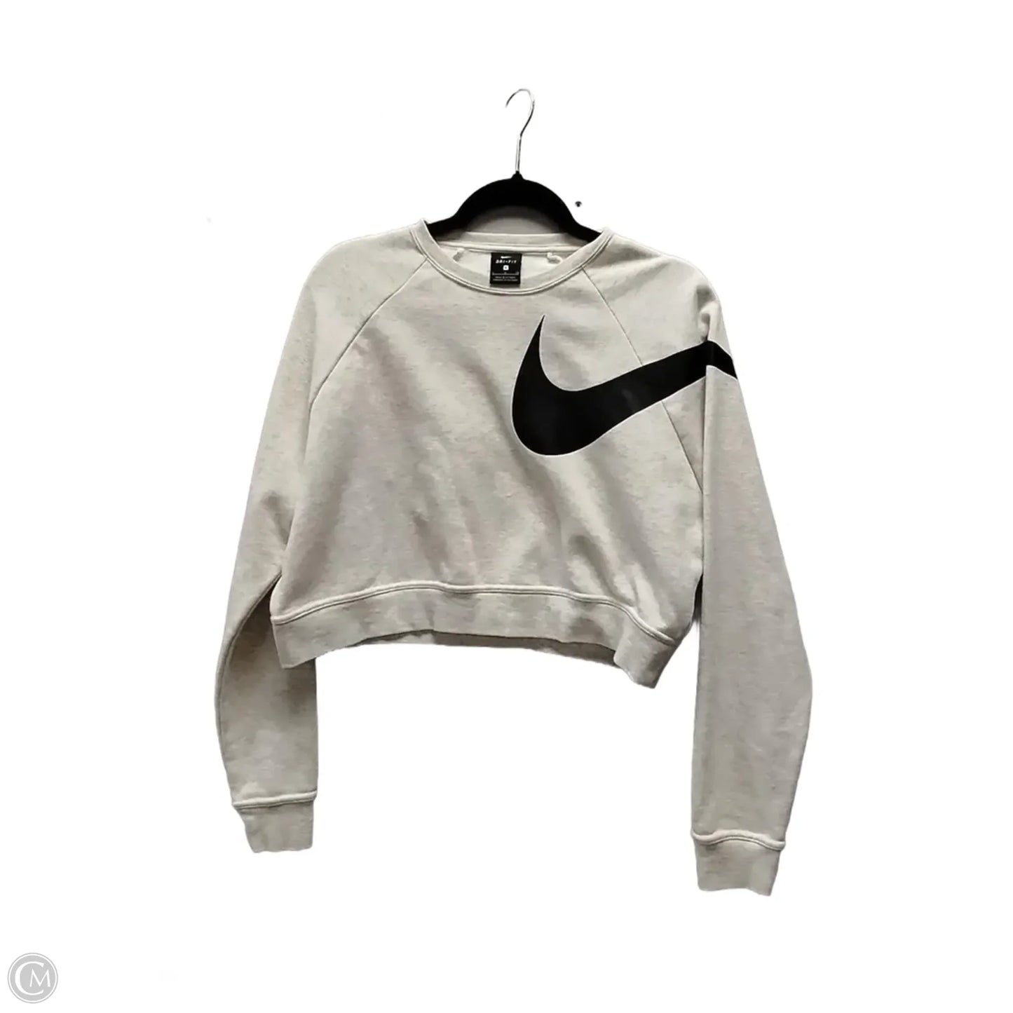 Sweatshirt By Nike In Tan, Size: S