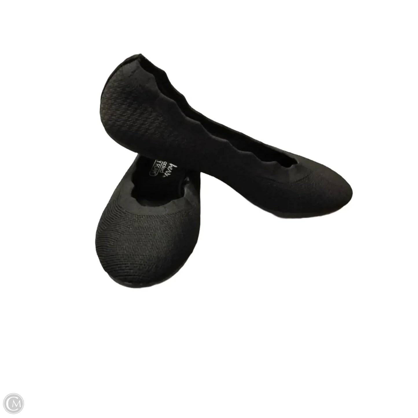 Shoes Flats By Skechers In Black, Size: 7.5