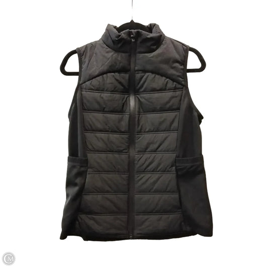 Vest Puffer & Quilted By Avia In Black, Size: M