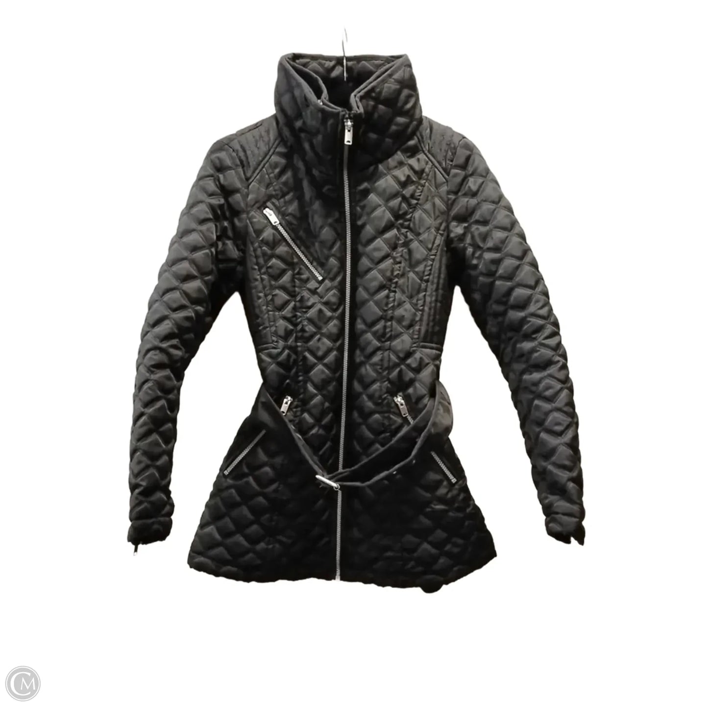 Coat Puffer & Quilted By Marc New York In Black, Size: Xs