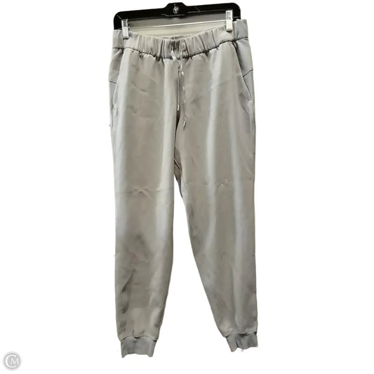 Athletic Pants By Lululemon In Grey, Size: 8