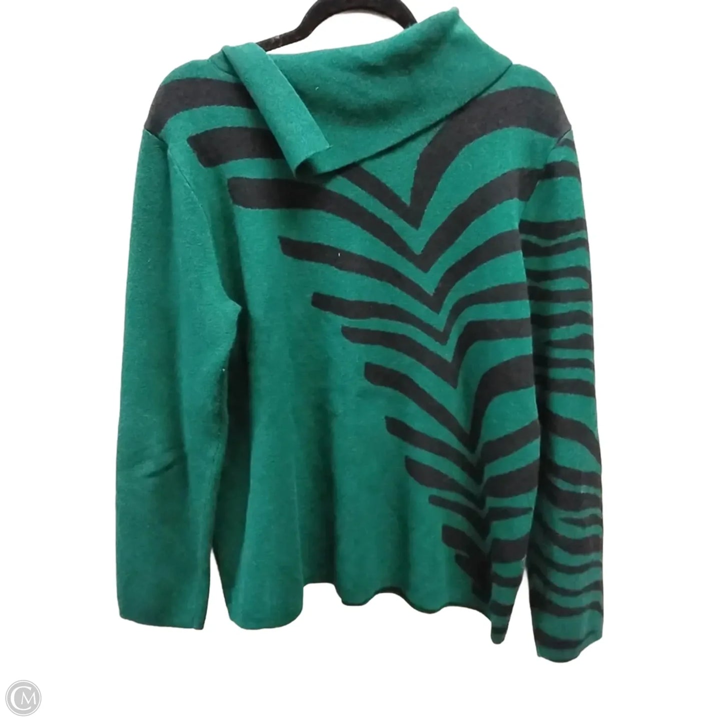 Sweater By Investments In Green, Size: L