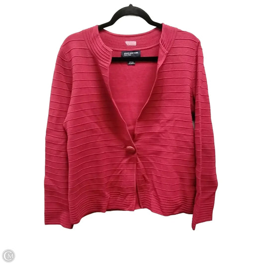 Cardigan By Jones New York In Red, Size: M