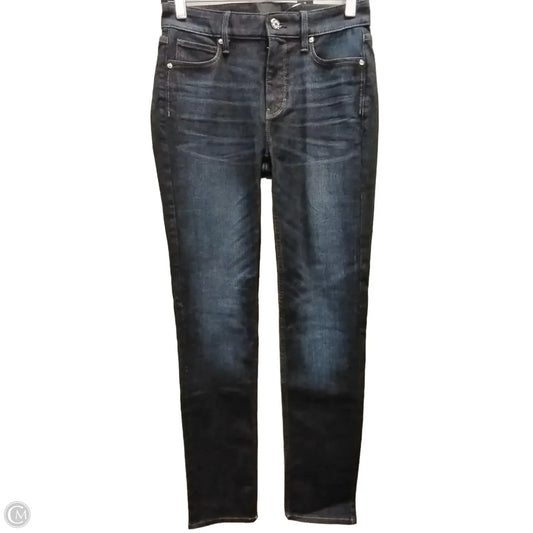 Jeans Skinny By White House Black Market In Blue Denim, Size: 0