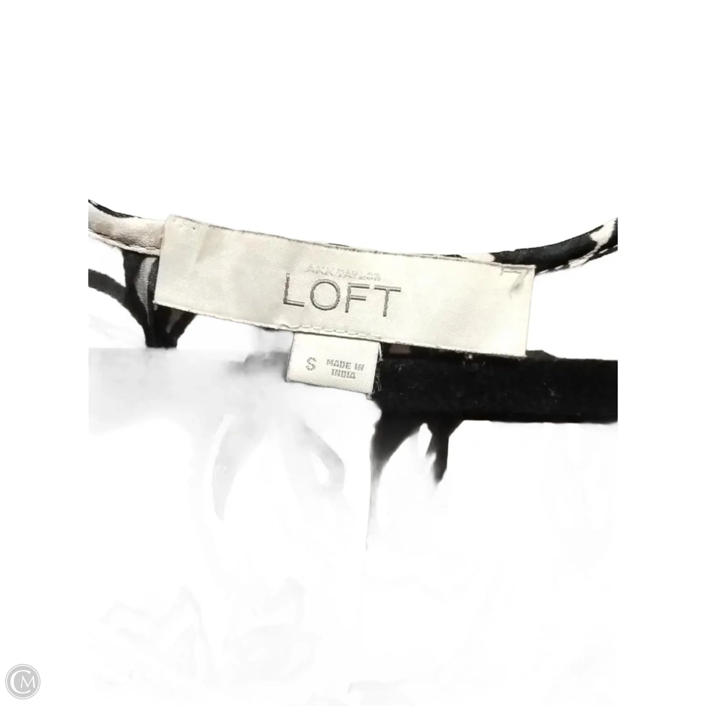 Blouse Long Sleeve By Loft In Floral Print, Size: S