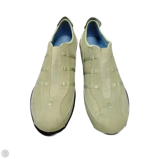 Shoes Sneakers By Clarks In Green, Size: 9.5
