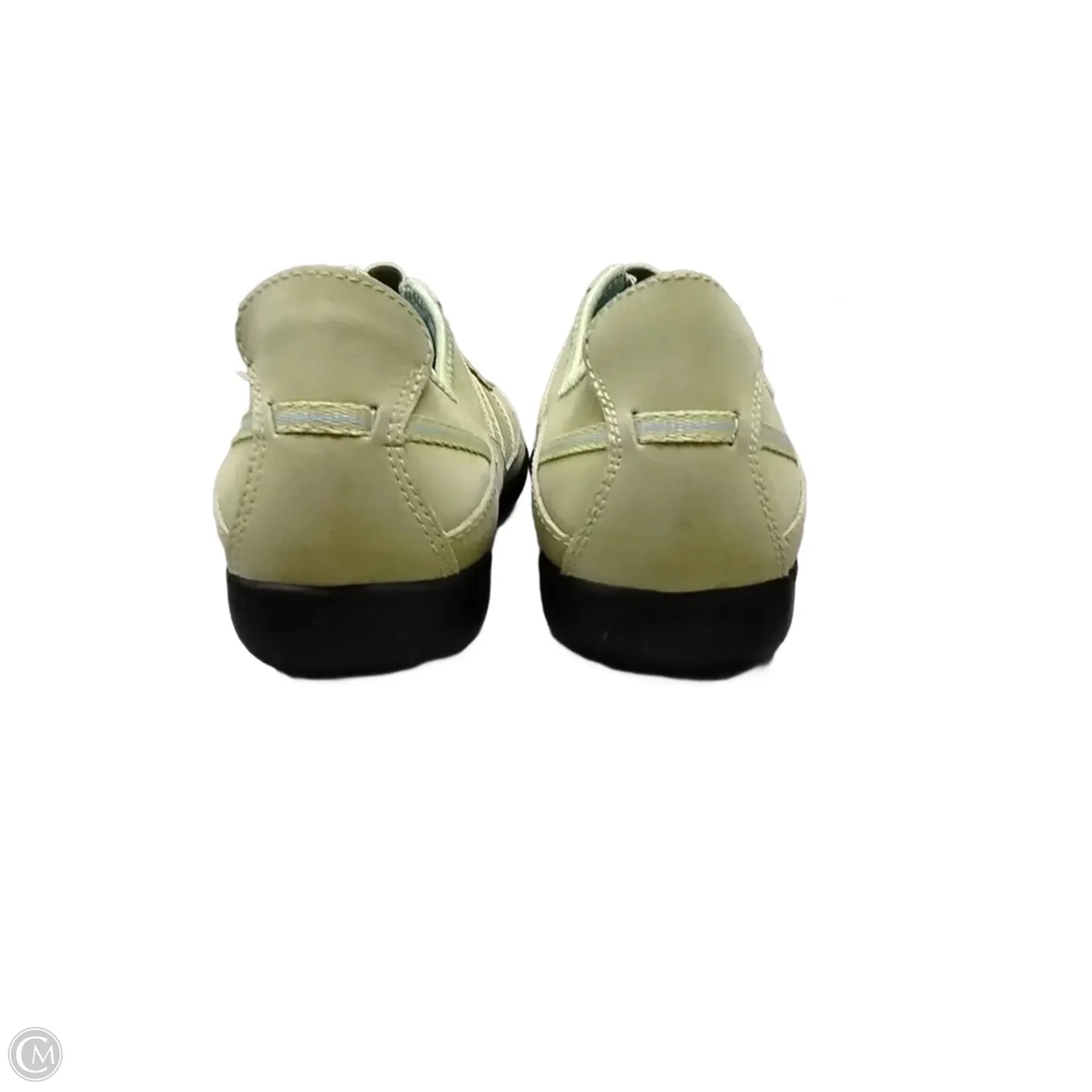 Shoes Sneakers By Clarks In Green, Size: 9.5
