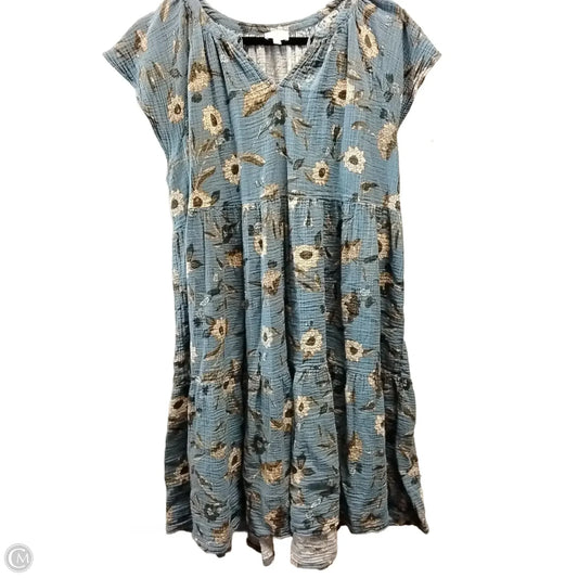 Dress Casual Maxi By Wonderly In Floral Print, Size: 2x