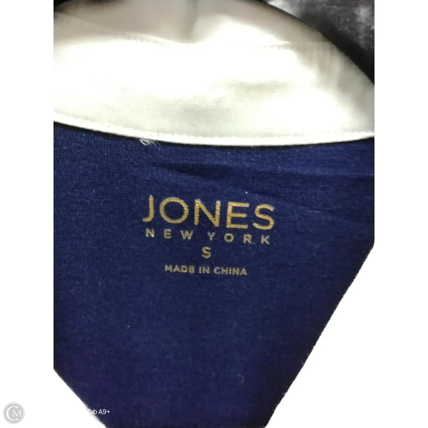 Top Long Sleeve By Jones New York In Blue, Size: S