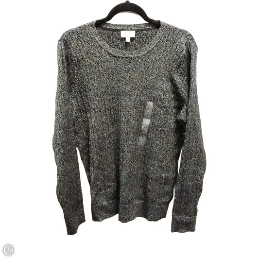 Sweater By Kim Rogers In Grey, Size: L