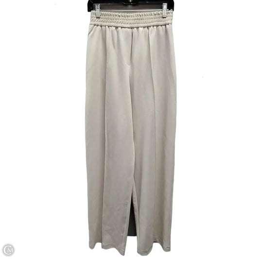 Pants Wide Leg By Top Shop In Cream, Size: 4