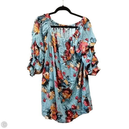 Dress Casual Midi By Ee Some In Floral Print, Size: S