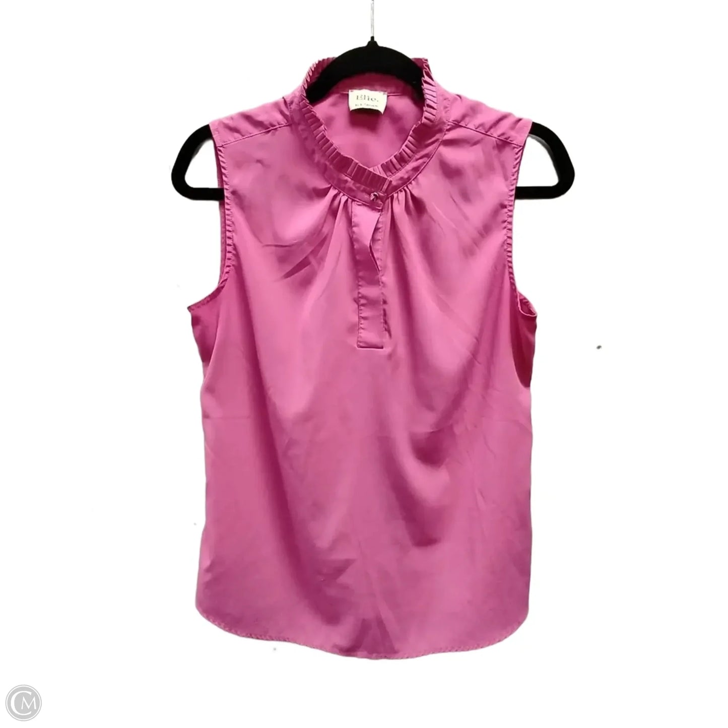 Blouse Sleeveless By Elie Tahari In Pink, Size: M
