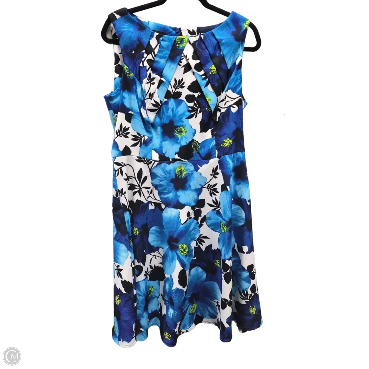 Dress Casual Midi By Ab Studio In Floral Print, Size: 14