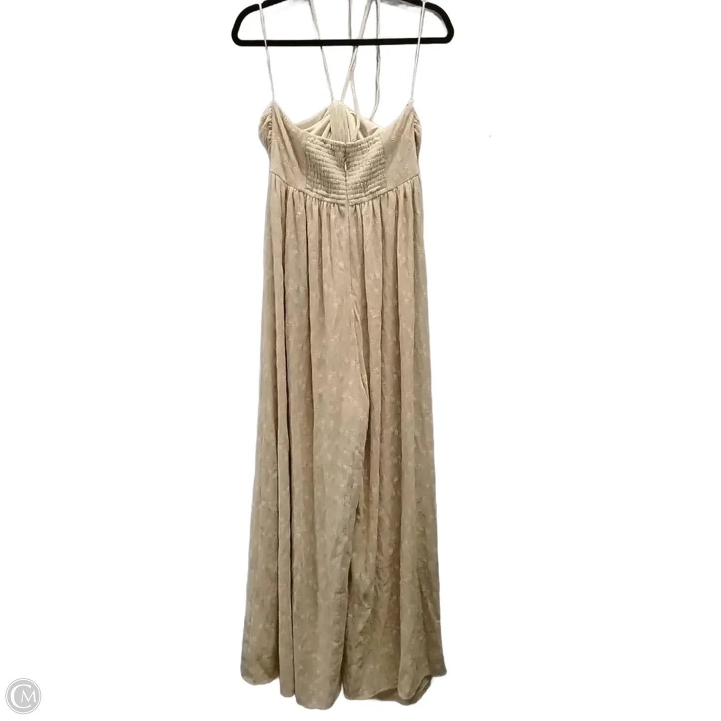 Dress Party Long By Fashion Nova In Gold, Size: L
