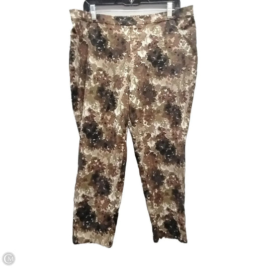 Pants Other By Isaac Mizrahi In Brown, Size: 18