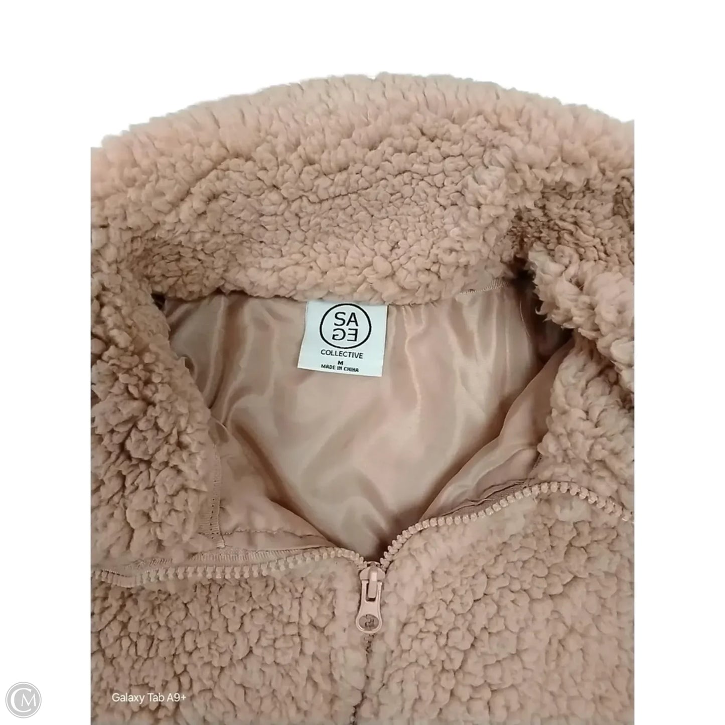 Sweater By Sage In Pink, Size: M