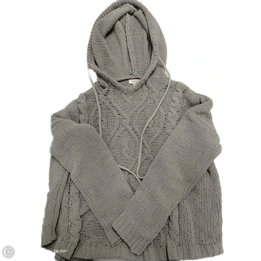 Sweatshirt Hoodie By Andree By Unit In Grey, Size: S