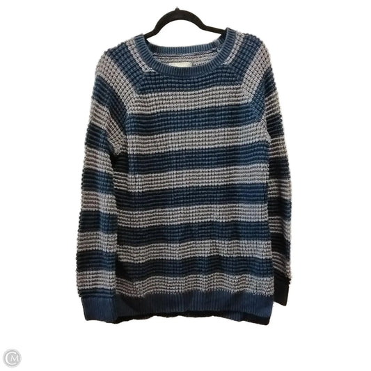 Sweater By Natural Reflections In Blue & Grey, Size: Xl