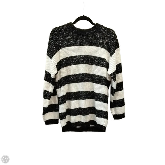 Sweater By Clothes Mentor In Striped Pattern, Size: Xl