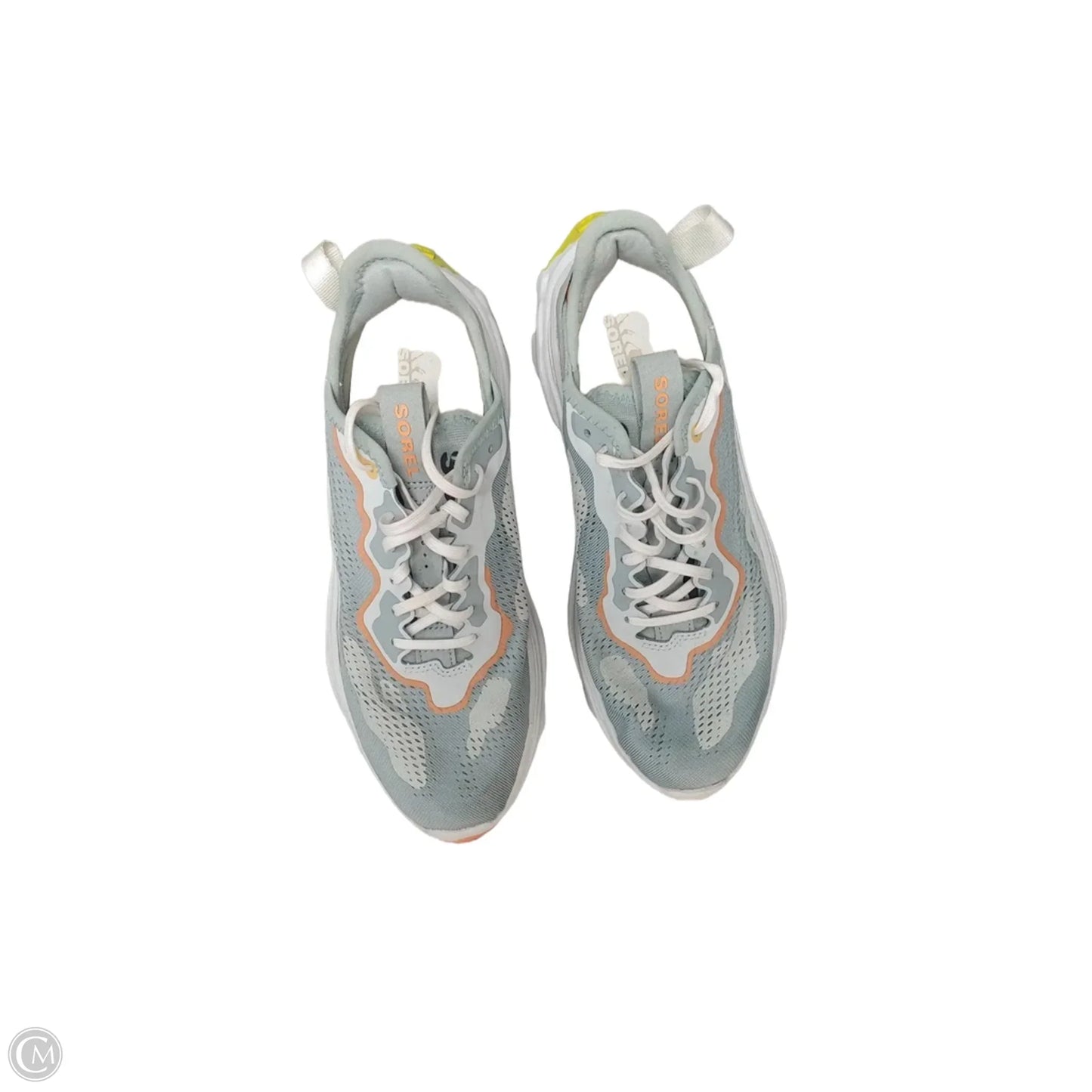 Shoes Athletic By Sorel In Green & Grey, Size: 8.5