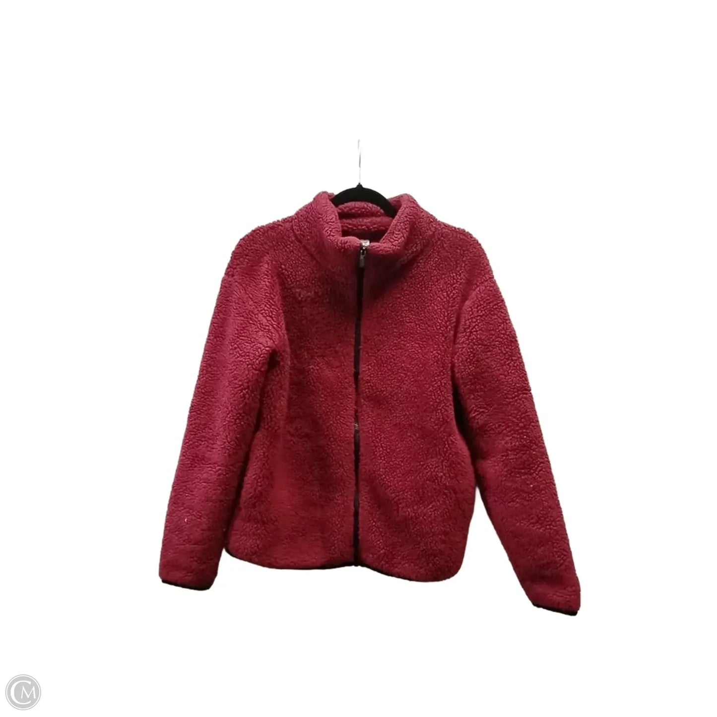 Jacket Fleece By Pink In Mauve, Size: S