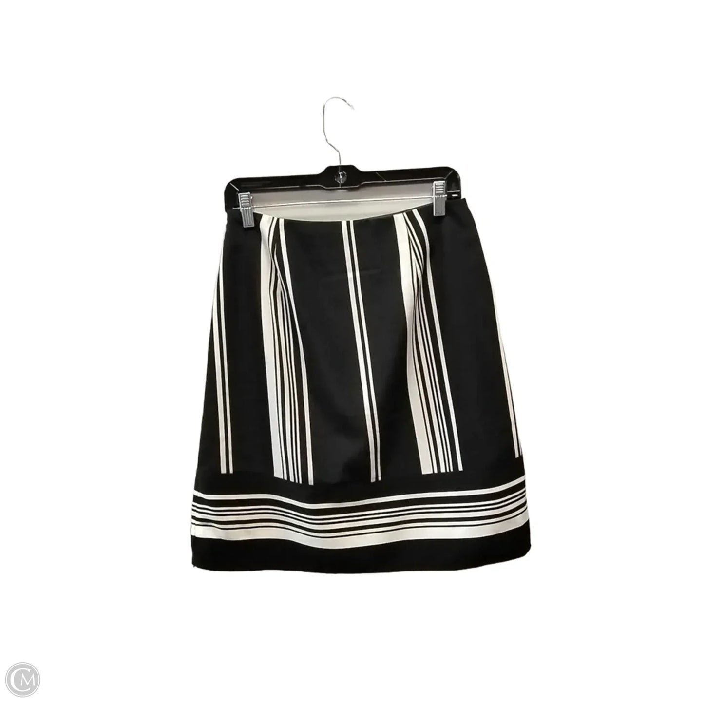 Skirt Midi By Limited In Black & White, Size: Xs