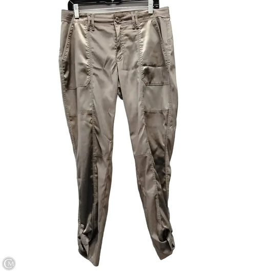 Pants Cropped By White House Black Market In Bronze, Size: 8
