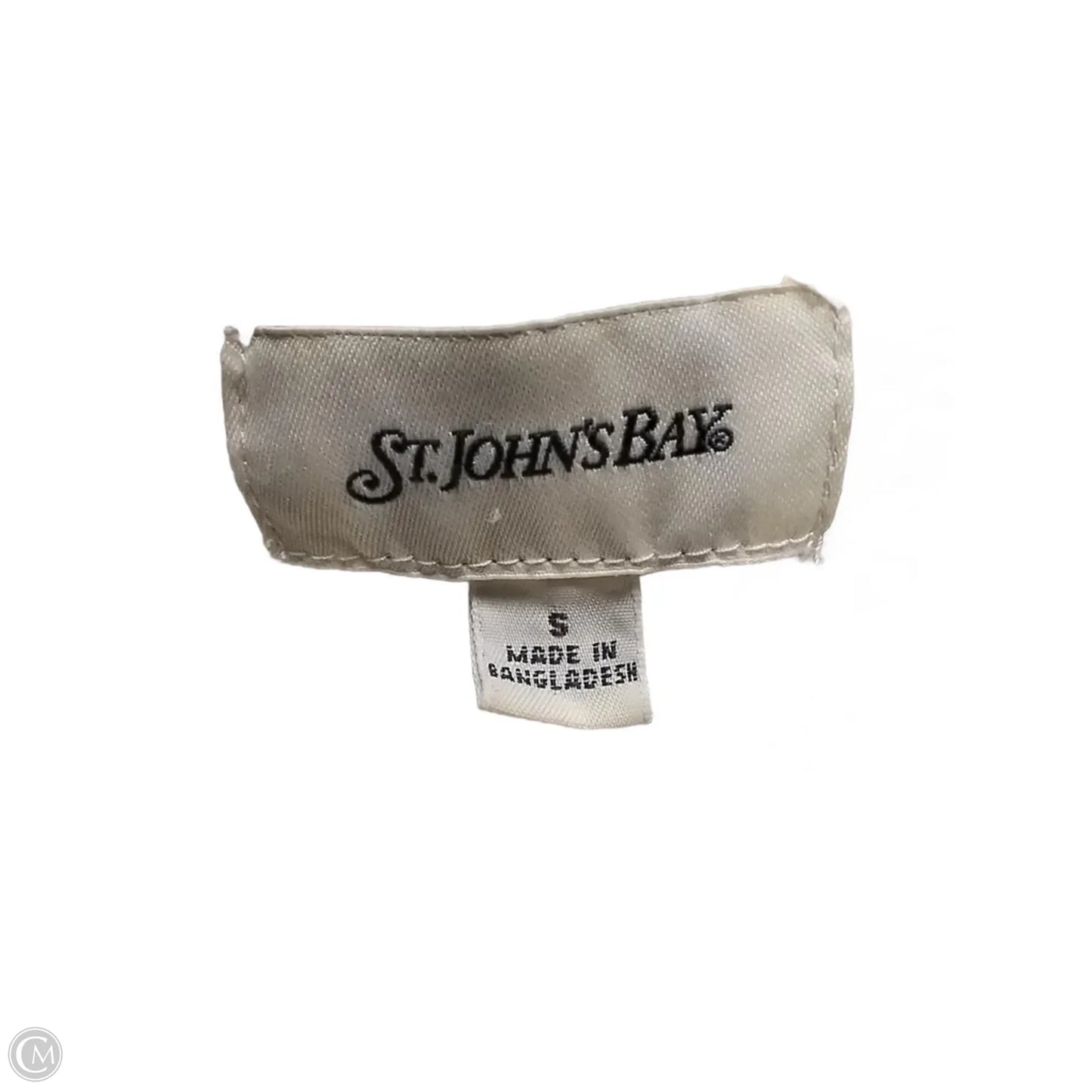 Sweater Cardigan By St Johns Bay In Cream, Size: S