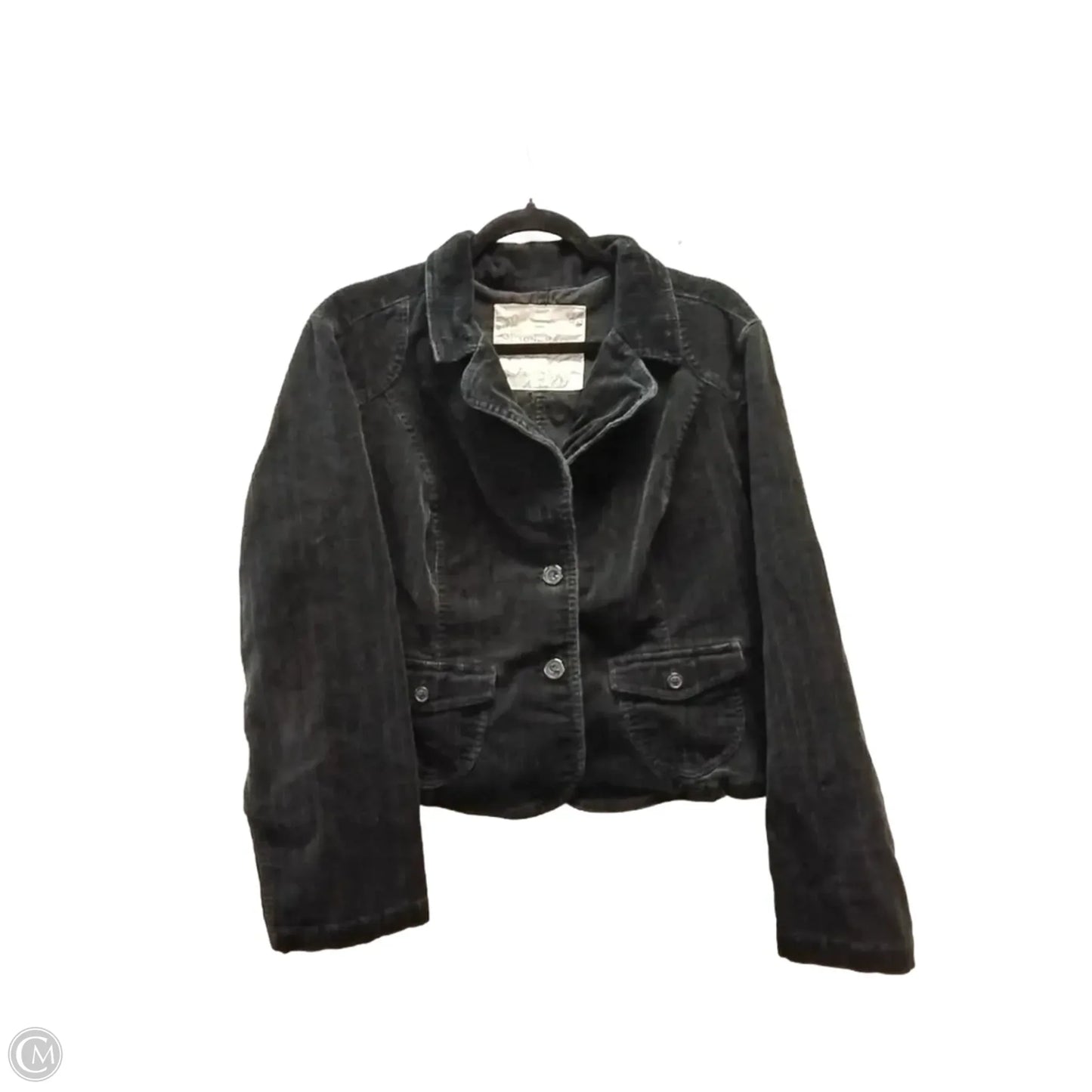 Jacket Denim By Sonoma In Black Denim, Size: L