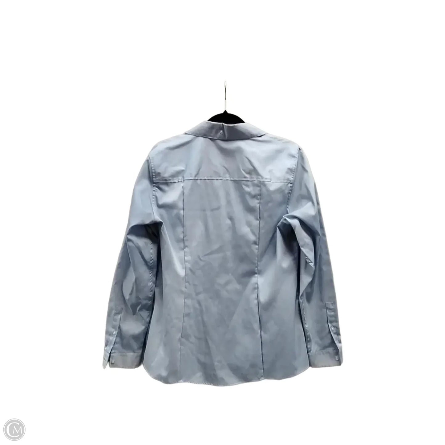 Blouse Long Sleeve By Jones New York In Blue, Size: L