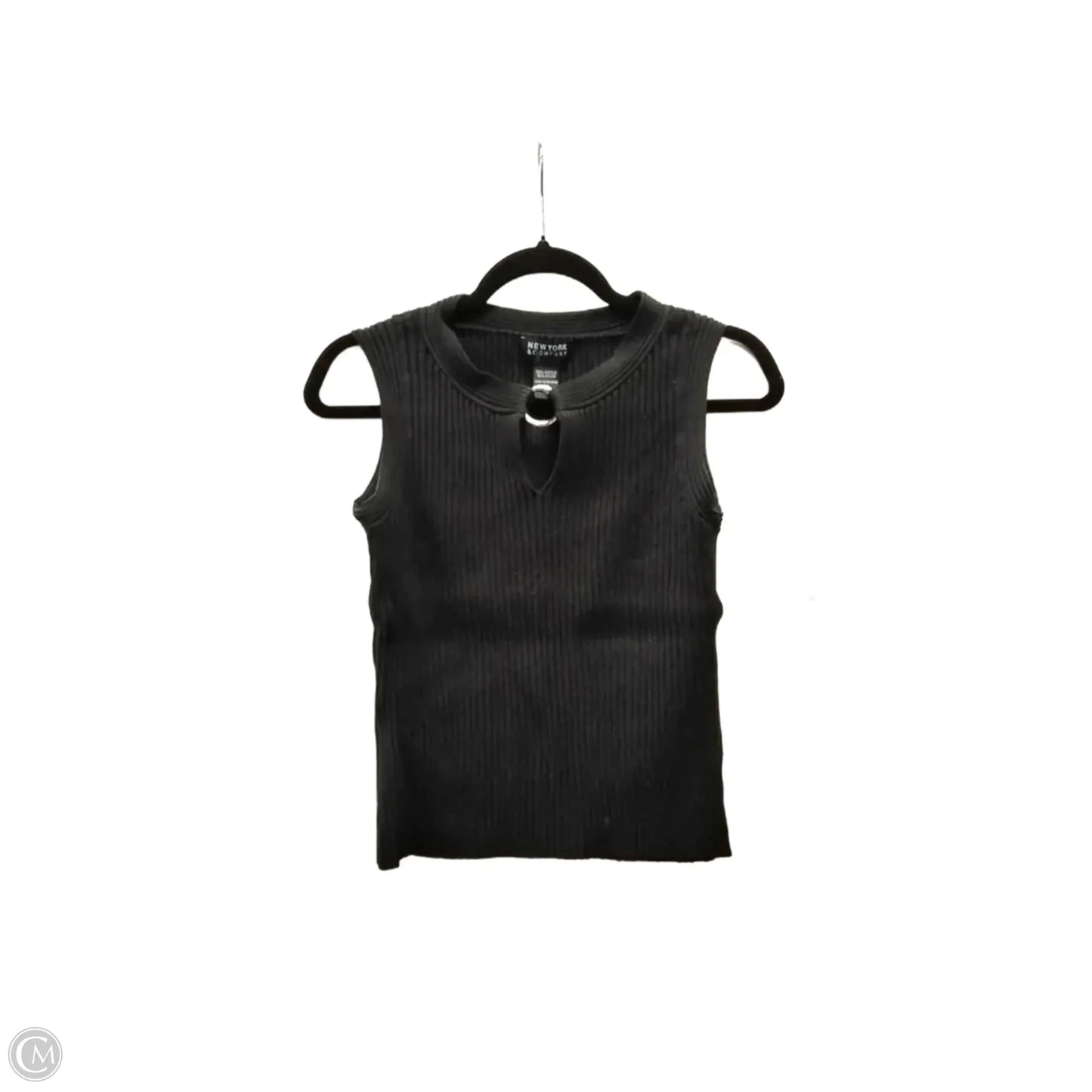 Top Sleeveless By New York And Co In Black, Size: M