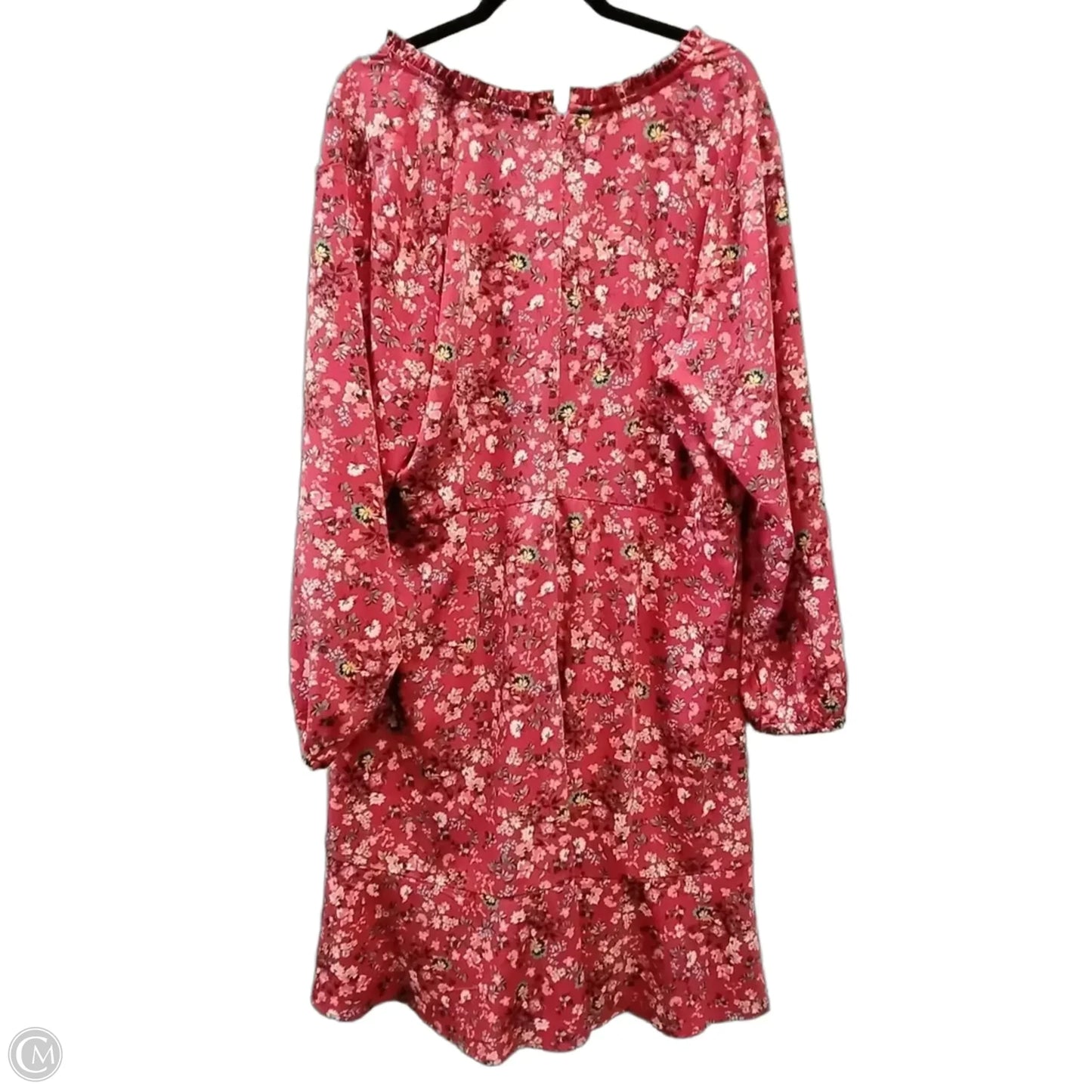 Dress Casual Maxi By Loft In Red, Size: 22