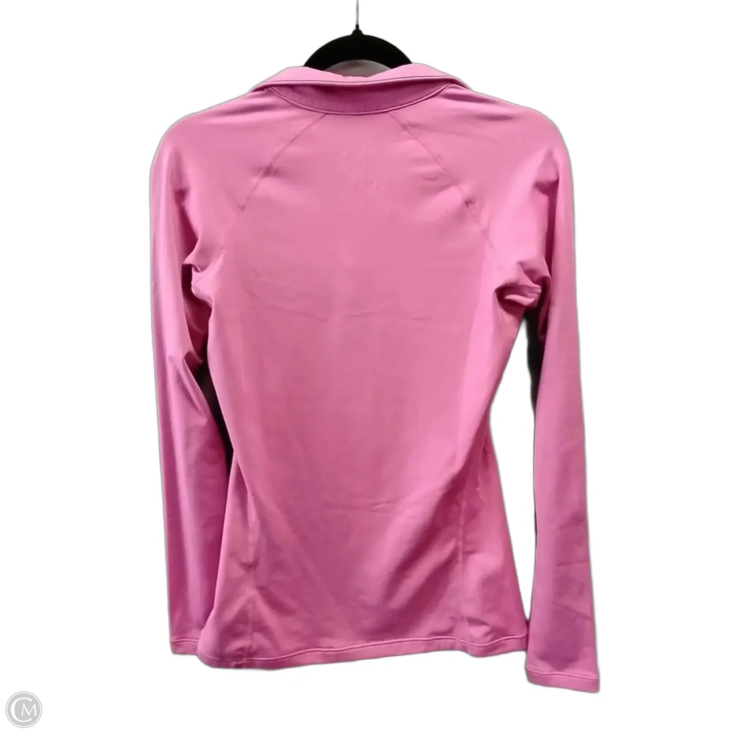 Athletic Jacket By Nike In Pink, Size: S