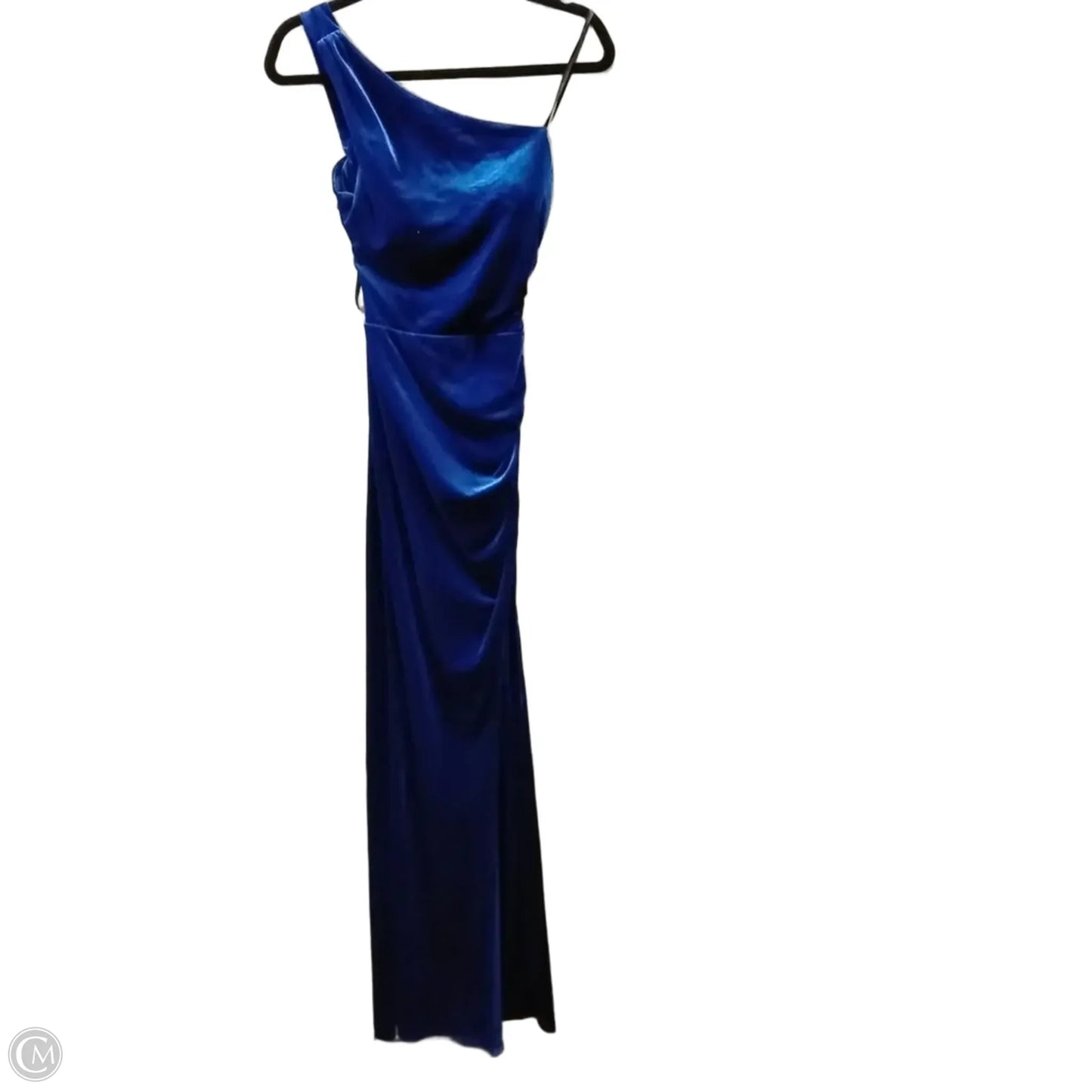 Dress Party Long By Clothes Mentor In Blue, Size: 6
