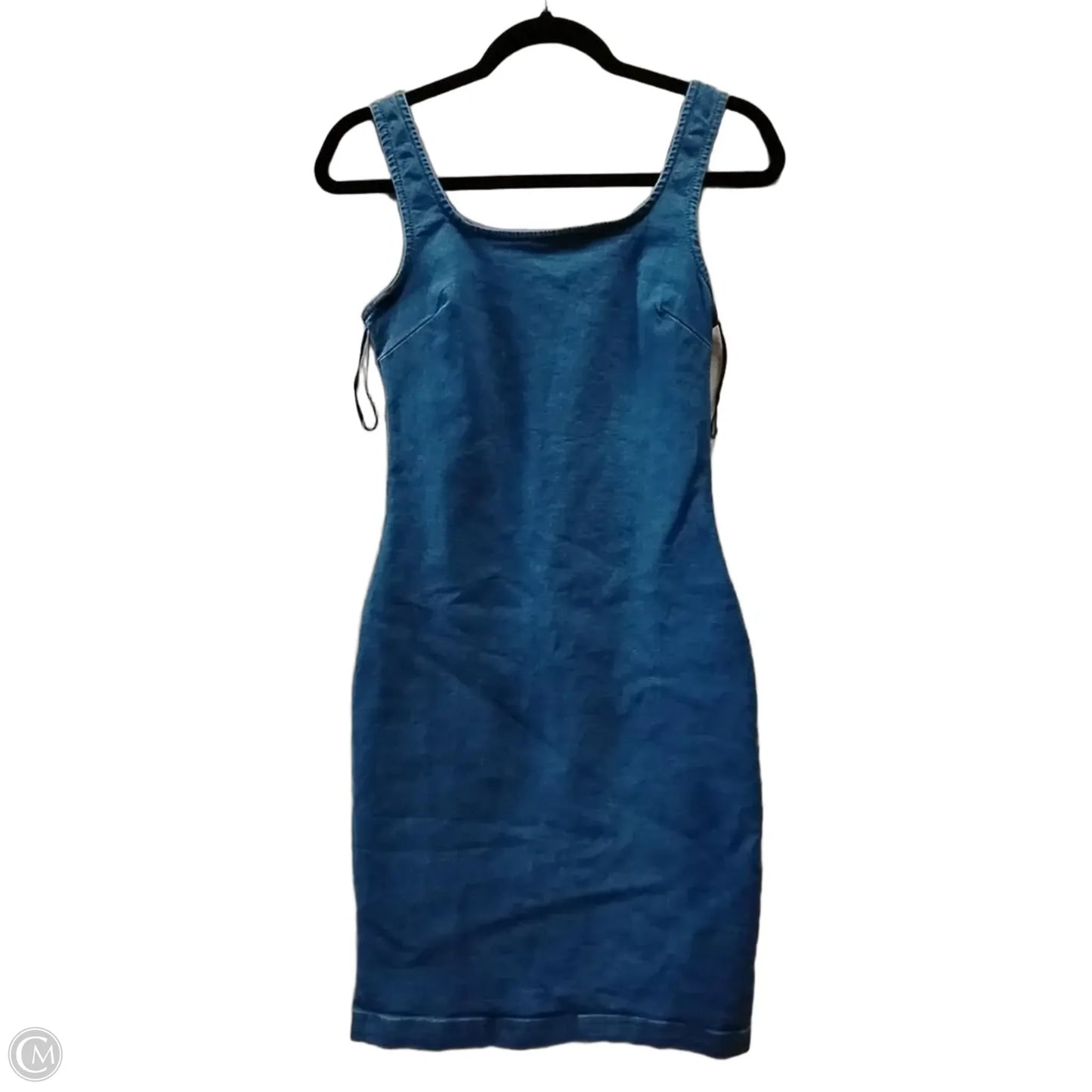 Dress Casual Short By Clothes Mentor In Blue Denim, Size: S